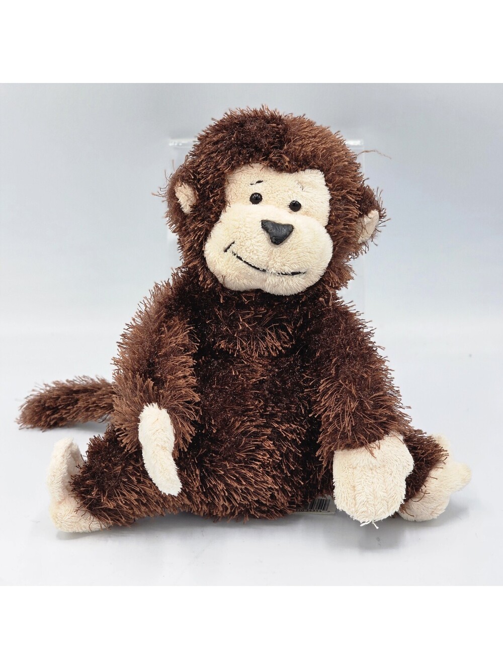 Ganz Webkinz Monkey HS008 Plush Toy. 7 inches Tall, Beanbag Bottom for Stability